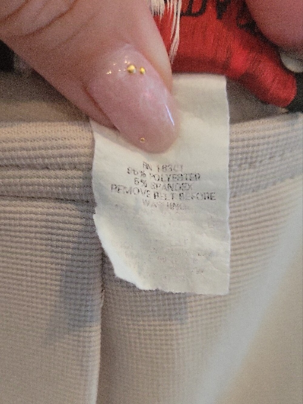 Joe Benbasset Cream Straight-Leg Work Trousers - Picture 3 of 6